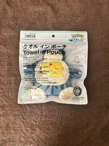 포켓몬 훼미리마트 카비곤 타월인 파우치