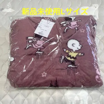 스누피 여성 플리스 파자마 L PEANUTS 룸웨어