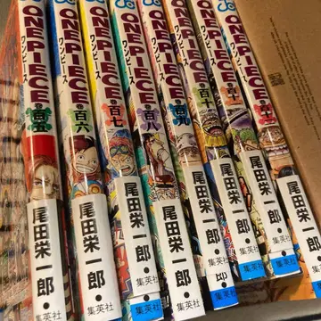 코믹스 원피스 105권부터 112권까지 8권 세트