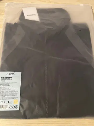 SEVENTEEN NEW_ 바람막이 자켓 L 사이즈