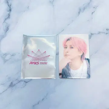 SnowMan 사쿠마 다이스케 흘긋 카드 RAYS 티켓풍 카드