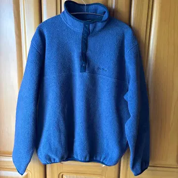 90s LL Bean 플리스 하프 지퍼 스냅T U.S.A 제조