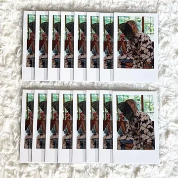 이레귤러즈 실사 랜덤 폴라로이드풍 트레이딩 카드 유스 군 유카타 16장