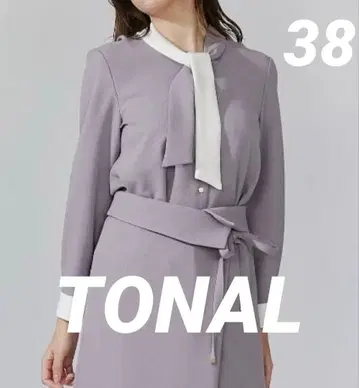 TONAL 토널 조젯 보타이 블라우스