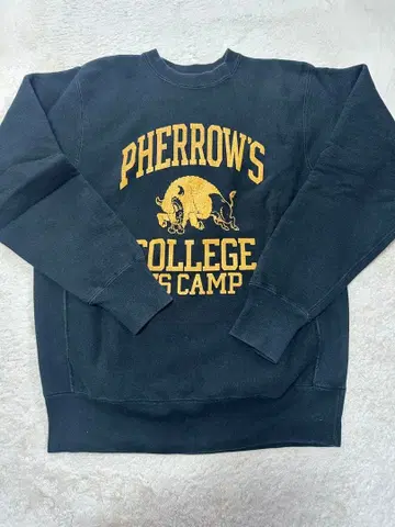 PHERROW'S 칼리지 맨투맨 네이비