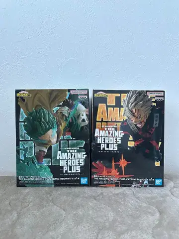 나의 히어로 아카데미아 미도리야 이즈쿠 바쿠고 카츠키 피규어 2종 세트