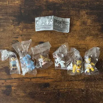 에어 하키 스윙 캡슐 토이 컴플리트 세트