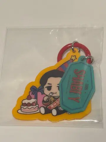 SHABBY 생일 케이크 키링