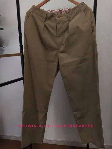 BEDWIN & THE HEARTBREAKERS 베이지 팬츠
