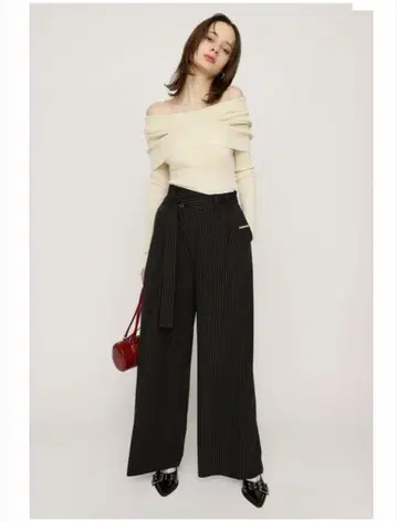 SLY TWIST 2TUCK TROUSERS