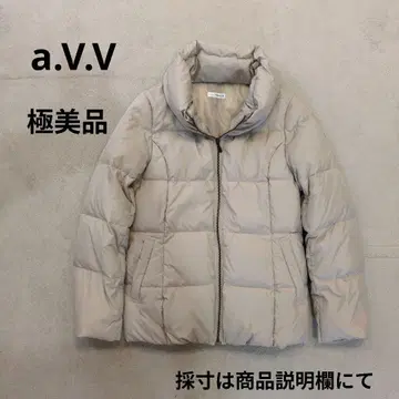 a.V.V 아베베 다운&페더 다운 자켓 베이지 새상품급