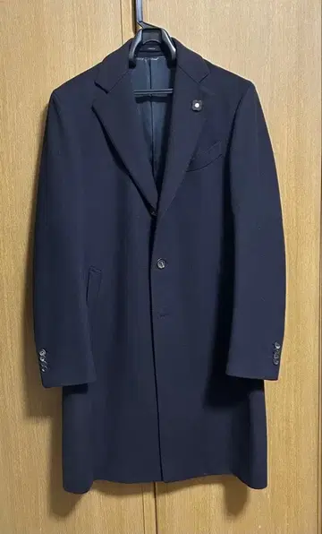 LARDINI 라르디니 네이비 체스터 코트 사이즈 50