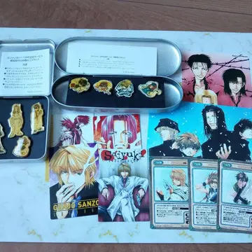 최유기 G 판타지 핀 배지 캔 케이스 엽서 트레이딩 카드