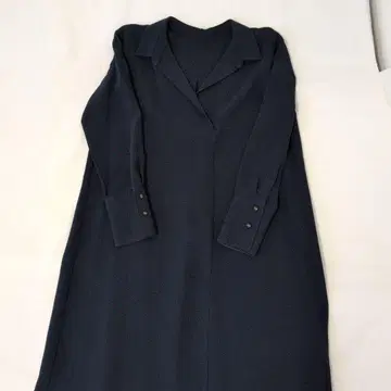 네이비 긴팔 원피스