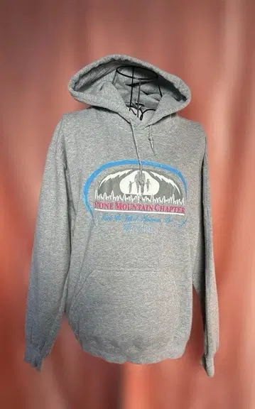 GILDAN 그레이 후드 부착 후드티 그래픽 프린트