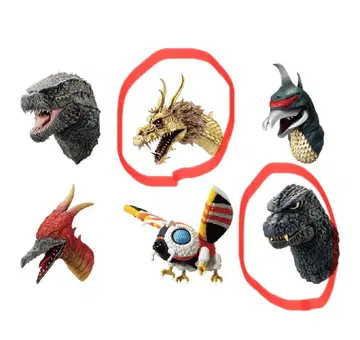 몬스터 헤드 마그넷 F상 킹 기도라(1964) 고질라(1984)