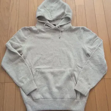 버피 니트 후드티