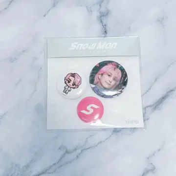 사쿠마 다이스케 Snow Man popup 팝업 타이베이 캔뱃지