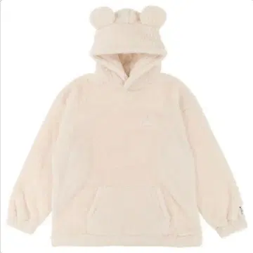 디즈니 복슬복슬 후드 부착 후드티 M 사이즈