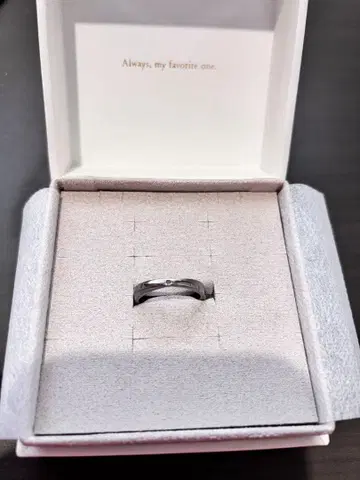 ete 블랙 다이아몬드 크로스 반지