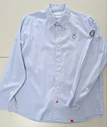 SINA COVA 스카이블루 긴팔 셔츠 L