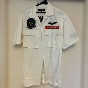 AVIREX U.S. AIR FORCE 반팔 셔츠 XL