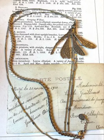 빈티지, LOTTA DJOSSOU 드래곤 플라이 목걸이