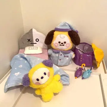 BT21 봉제 인형 세트 치미 지민