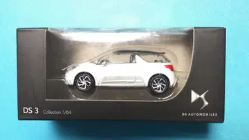 [새상품] 1/64 노레브 NOREV DS3 화이트/블랙 시트로엥 미니카