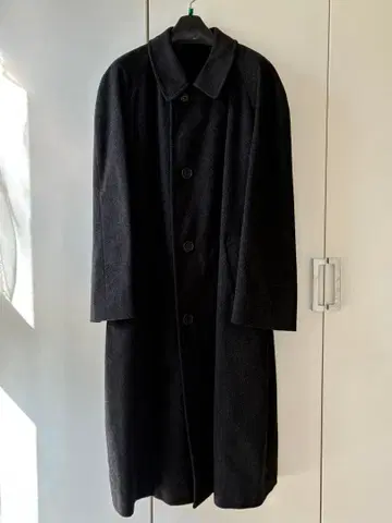 아쿠아 스큐텀 신사 캐시미어 100% 코트 사이즈 36