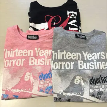 GLAY HISASHI 티셔츠 3개 세트