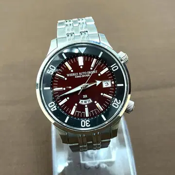 [ T ] 오리엔트 킹다이버 70주년 기념 레드 남성용