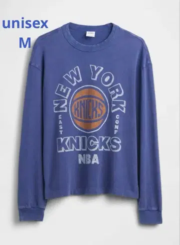 [ 새상품 ] GAP x NBA 골든스테이트 워리어스 긴팔 티셔츠 M