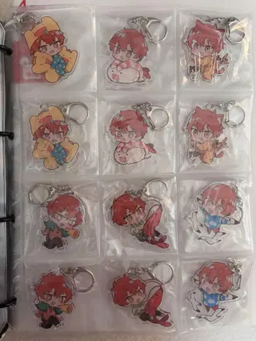 우타이테 메이짱 아크링 키링 묶음 판매