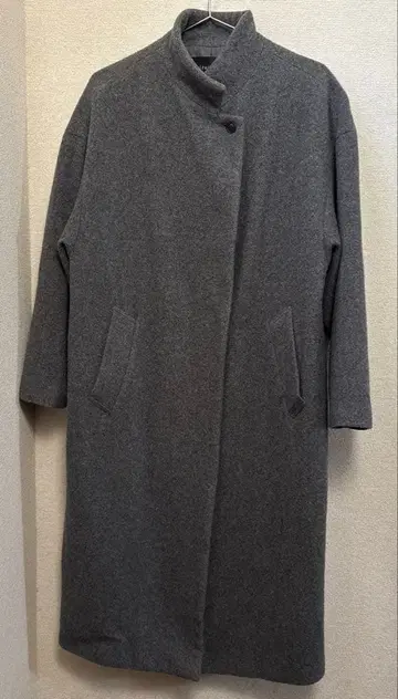 미즈이로 인드 스탠드 카라 코트