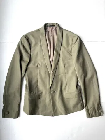 5351 숄카라/백 벨트 자켓