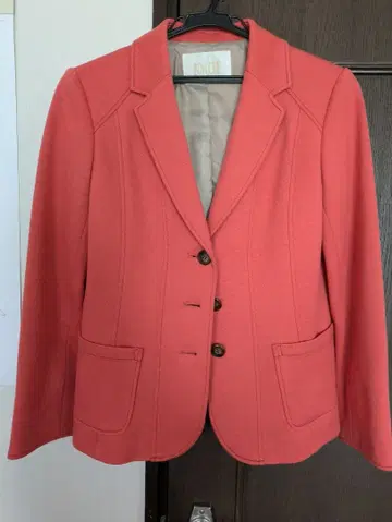 코랄 핑크 테일러드 자켓 9AR