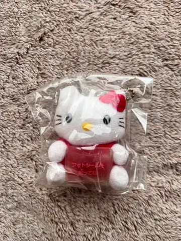헬로키티 볼 체인 키링 프리쿠라 부착 가능 산리오 1997년