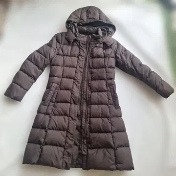 유니클로 다운 페더 코트