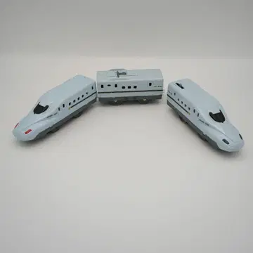 신칸센 차량 3량 편성 라이트 그레이