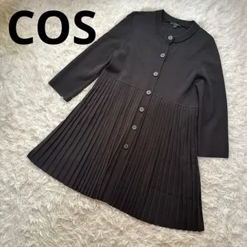 COS 레이온 나일론 플리츠 원피스