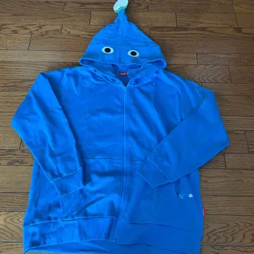 파랑 피크민 후드티 XL 사이즈 닌텐도