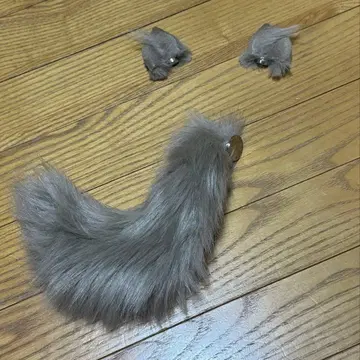 MDD 사이즈 고양이 귀, 꼬리 세트