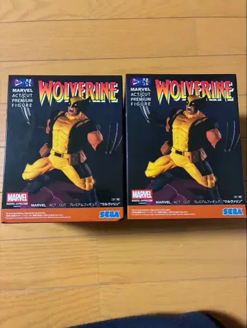 울버린 MARVEL ACT/CUT 피규어 2개 세트