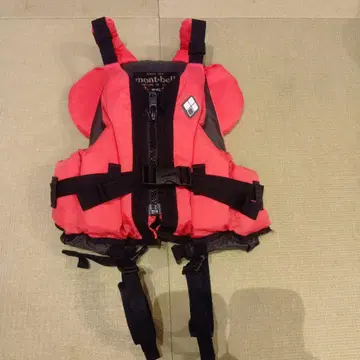mont-bell 구명 조끼 85-125 빨간색