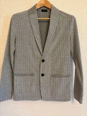 JOSEPH HOMME 체크 무늬 테일러드 자켓