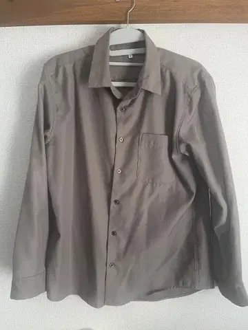 THE SHOP TK 브라운 긴팔 셔츠 M