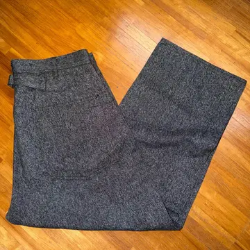 SUGAR CANE BLACK COVERT ENGINEER PANTS