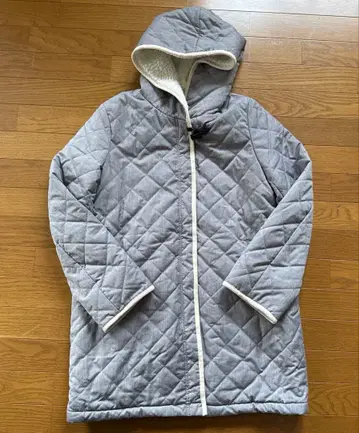 HusHusH 푸드코트 퀼팅 보아 안감