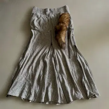 GOA Slider Zip Mermaid Long Skirt